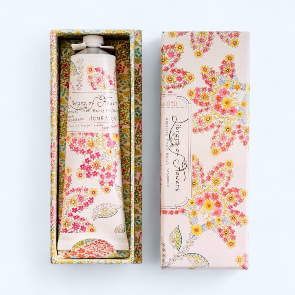Library of Flowers Handcreme - Honeycomb